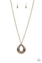 Load image into Gallery viewer, Glitz And Grind - Brass Necklace